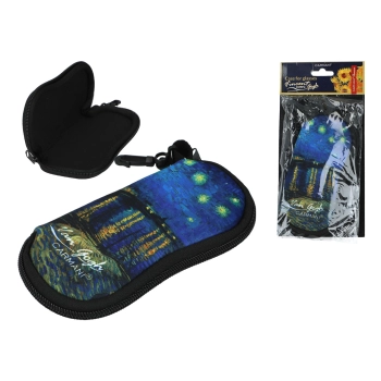 Etui na okulary - V. van Gogh, Gwiaździsta Noc nad Rodanem (CARMANI)