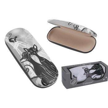Etui na okulary - Koci świat (CARMANI)