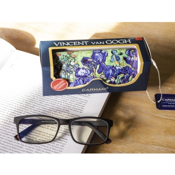 Etui na okulary - V. van Gogh, Irysy (CARMANI)