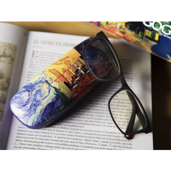Etui na okulary - V. van Gogh, Taras kawiarni w Nocy (CARMANI)