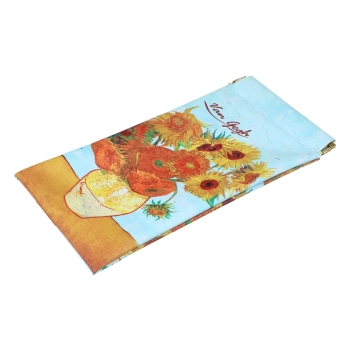 Etui na okulary, miękkie - V. van Gogh, Słoneczniki (CARMANI)