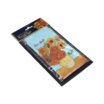 Etui na okulary, miękkie - V. van Gogh, Słoneczniki (CARMANI)