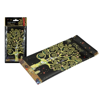 Etui na okulary, miękkie - G. Klimt, Drzewo życia (CARMANI)