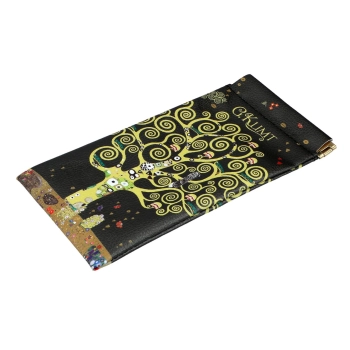 Etui na okulary, miękkie - G. Klimt, Drzewo życia (CARMANI)