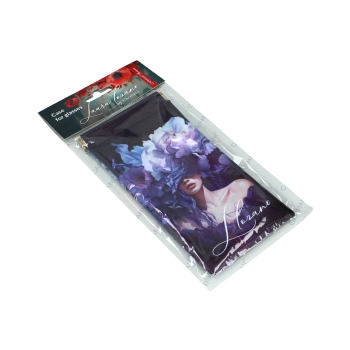Etui na okulary, miękkie - L. Lozano, Lady`s Floral Symphony (CARMANI)
