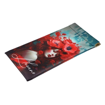 Etui na okulary, miękkie - L. Lozano, Lady`s Floral Symphony (CARMANI)