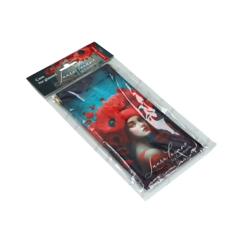 Etui na okulary, miękkie - L. Lozano, Lady`s Floral Symphony (CARMANI)