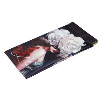 Etui na okulary, miękkie - L. Lozano, Lady`s Floral Symphony (CARMANI)
