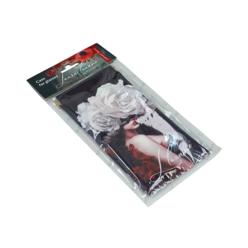 Etui na okulary, miękkie - L. Lozano, Lady`s Floral Symphony (CARMANI)