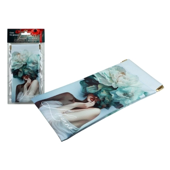 Etui na okulary, miękkie - L. Lozano, Lady`s Floral Symphony (CARMANI)