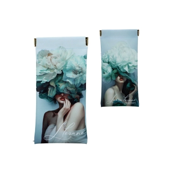 Etui na okulary, miękkie - L. Lozano, Lady`s Floral Symphony (CARMANI)