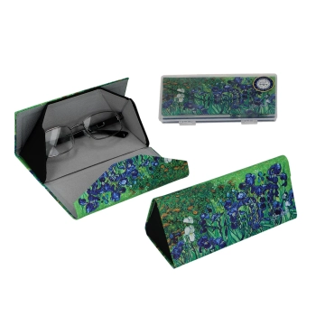 Etui na okulary, składane - V. van Gogh, Irysy (CARMANI)