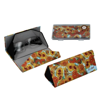 Etui na okulary, składane - V. van Gogh, Słoneczniki (CARMANI)