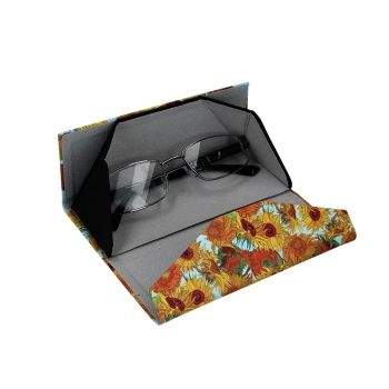 Etui na okulary, składane - V. van Gogh, Słoneczniki (CARMANI)