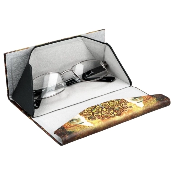 Etui na okulary, składane - G. Klimt, Złote łzy (CARMANI)