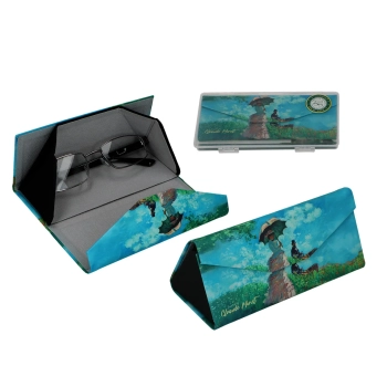 Etui na okulary, składane - inspirowane malarstwem C. Monet (CARMANI)