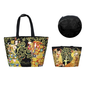 Torba na ramię - G. KLimt, Pocałunek i Adela (CARMANI)