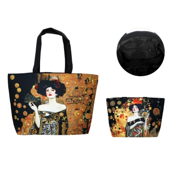 Torba na ramię - inspirowana malarstwem G. Klimt (CARMANI)