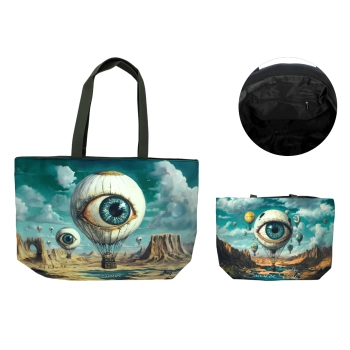 Torba na ramię - inspirowana malarstwem S. Dali (CARMANI)