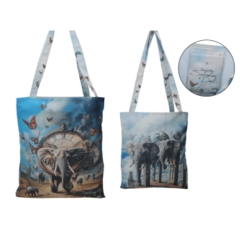 Torba na ramię - inspirowana malarstwem S. Dali (CARMANI)