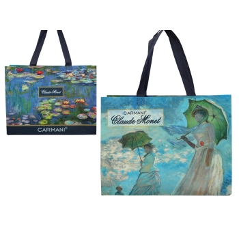 Torba śniadaniowa - Monet, Kobieta z parasolem (CARMANI)