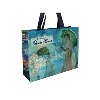 Torba śniadaniowa - Monet, Kobieta z parasolem (CARMANI)