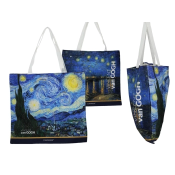 Torba płócienna - V. van Gogh, Gwiaździsta Noc (CARMANI)