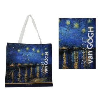 Torba płócienna - V. van Gogh, Gwiaździsta Noc (CARMANI)