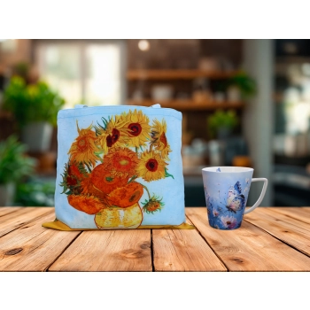 Torba śniadaniowa - V. van Gogh, Słoneczniki (CARMANI)