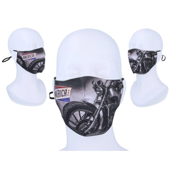Maseczka ochronna z filtrem - Motocykl (CARMANI)