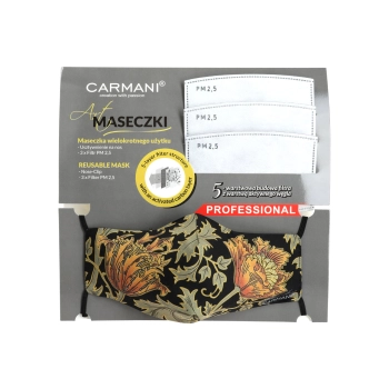 Maseczka ochronna z filtrem - W. Morris (CARMANI)