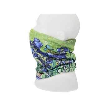Komin/chusta - V. van Gogh, Irysy - alternatywa maseczki (CARMANI)