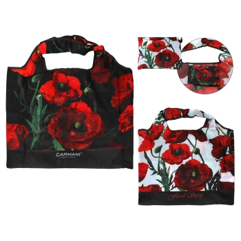 Torba na ramię - Floral story, Maki (CARMANI)