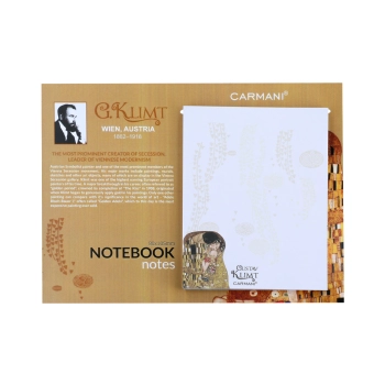 Notes - G. Klimt, Pocałunek (CARMANI)