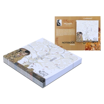 Notes - G. Klimt, Pocałunek i Drzewo życia (CARMANI)
