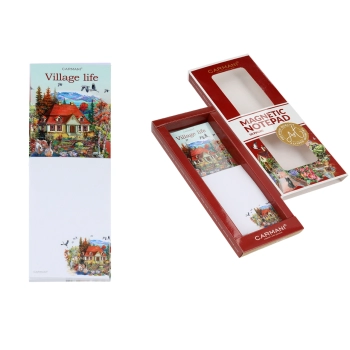 Notes magnetyczny - Village Life (CARMANI)