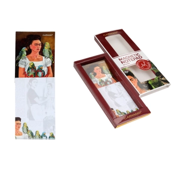 Notes magnetyczny - F. Kahlo, Ja i moje papugi (CARMANI)