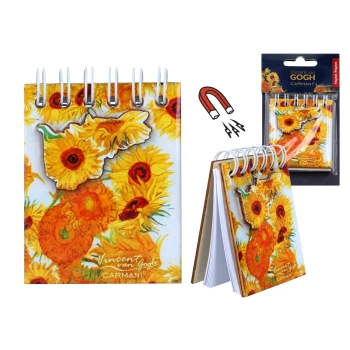 Notes magnetyczny - V. van Gogh, Słoneczniki (CARMANI)
