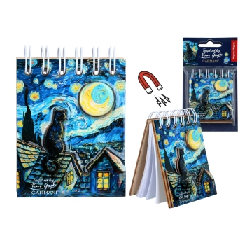 Notes magnetyczny - inspirowane twórczością V. van Gogh (CARMANI)