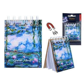 Notes magnetyczny - C. Monet, Nenufary (CARMANI)