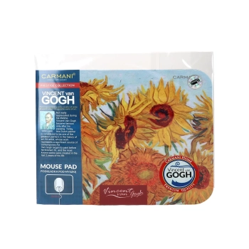 Podkładka pod mysz komputerową - V. van Gogh, Słoneczniki (CARMANI)