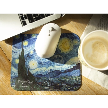 Podkładka pod mysz komputerową - V. van Gogh, Gwiaździsta noc (CARMANI)