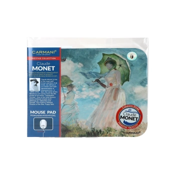 Podkładka pod mysz komputerową - C. Monet, Kobieta z parasolem (CARMANI)