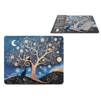 Podkładka pod mysz komputerową - kolaż: V. van Gogh, G. Klimt (CARMANI)
