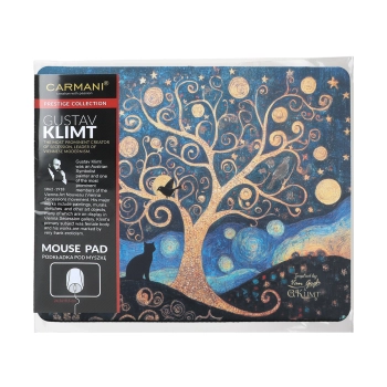 Podkładka pod mysz komputerową - kolaż: V. van Gogh, G. Klimt (CARMANI)