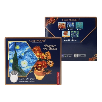 Podkładka pod mysz komputerową - V. van Gogh, Gwiaździsta Noc (CARMANI)