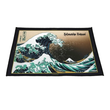 Dywanik -  Hokusai Katsushika, Wielka fala w Kanagawie  (CARMANI)