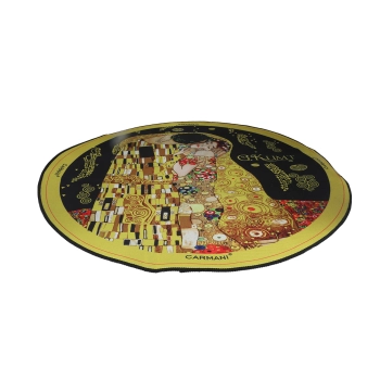 Dywanik okrągły - G. Klimt, Pocałunek (CARMANI)