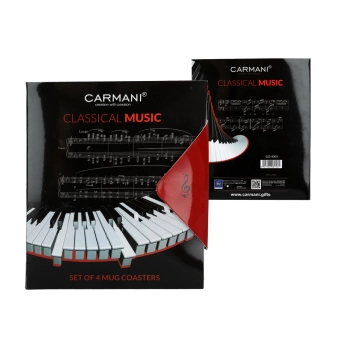Kpl. 4 podkładek korkowych - Classical Music (CARMANI)