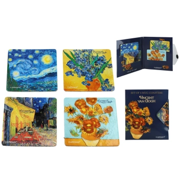 Kpl. 4 podkładek korkowych - V. van Gogh (CARMANI)